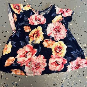Old Navy Floral Top 3T